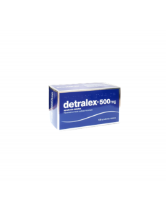 DETRALEX 500 mg apvalkotās tabletes, N120