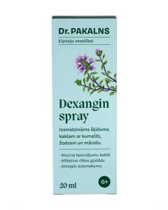 DR.PAKALNS Dexangin aerosols, 20ml
