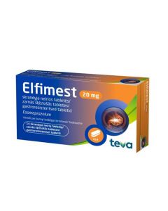 ELFIMEST 20mg zarnās šķīstošās tabletes, N14