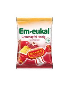 EM-EUKAL Granātābolu-Medus karameles ar C vitamīnu, 75g