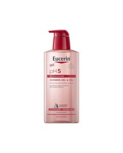 EUCERIN pH5 dušas želeja un eļļa, 400ml