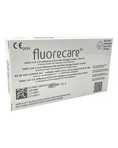 FLUORECARE SARS-COV-2 + A/B gripas + RSV antigēnu testa kombinēts komplekts