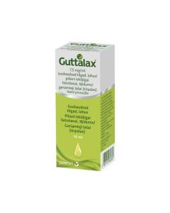 GUTTALAX 7,5 mg/ml pilieni iekšķīgai lietošanai, šķīdums, 15 ml