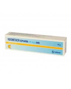 Indometacin Sopharma 100 mg/g ziede, 40g