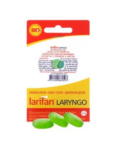 LARIFAN Laryngo Laims Piparmētras želejas konfektes, 23 g