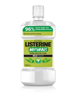 LISTERINE Naturals gum protection mutes skalojamais līdzeklis, 500 ml