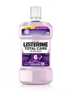 LISTERINE Total Care Extra Milds mutes skalojamais līdzeklis, 500 ml