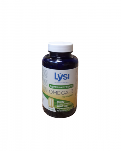 LYSI Omega-3 D3 Immunity Forte + E vitamīns uztura bagātinātājs, kapsulas, N100 