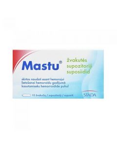 MASTU supozitoriji, N10