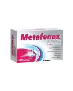 METAFENEX 200 mg/500 mg apvalkotās tabletes, N10