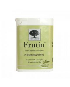 NEW NORDIC Frutin košļājamā tabletes, N30