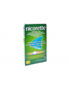 NICORETTE Freshfruit 4 mg ārstnieciskā košļājamā gumija, N30