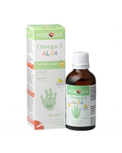 NORSAN Omega-3 Alga eļļa bērniem, 50 ml