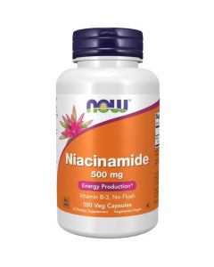 NOW Niacinamide 500 mg kapsulas, N100