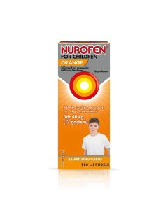 NUROFEN for Children Orange 200mg/5 ml suspensija, 100ml