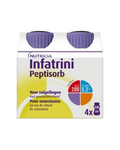 NUTRICIA Infatrini Peptisorb, 4x200ml