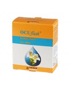 OCUFLASH 10ml acu pilieni, 2 gab.