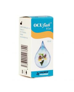 OCUFLASH Blue acu pilieni, 10ml