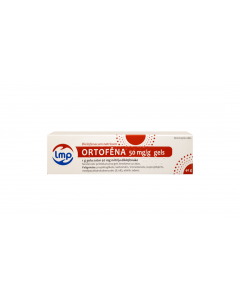 ORTOFĒNA 50 mg/g gels, 40g