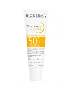 BIODERMA Photoderm SPOT-AGE SPF50+ Invisible saules aizsargkrēms, 40ml