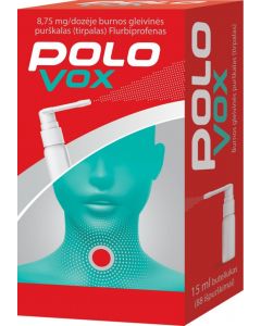 POLOVOX 8,75mg aerosols, 15 ml