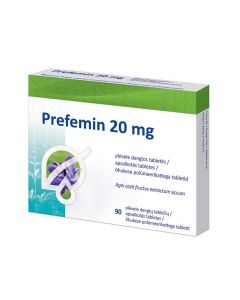 PREFEMIN 20mg apvalkotās tabletes, N90
