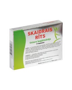 SKAIDRAIS RĪTS kapsulas, N6