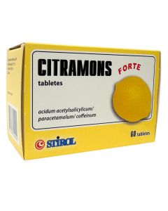 STIROL Citramon forte tabletes, N60