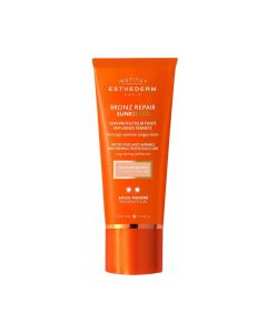 INSTITUT ESTHEDERM Bronz Repair Sunkissed vidējas intensitātes pretgrumbu saules aizsargkrēms ar toni, 50ml