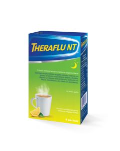 THERAFLU NT pulveris iekšķīgi lietojama šķīduma pagatavošanai ar citronu garšu, N6