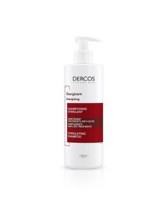 VICHY Dercos Energising stimulējošs šampūns pret matu izkrišanu ar vitamīniem PP/B6/B5, 400ml