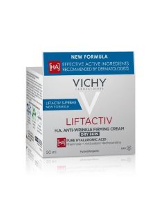 VICHY Liftactiv H.A. nostiprinošs pretgrumbu krēms sausai ādai 50 ml