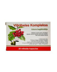  VILKĀBELES Komplekss kapsulas N20